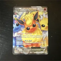 Pokemon Flareon EX Full Art Ultra Rare Holo RC28/RC32 Generations 170HP - Image 1