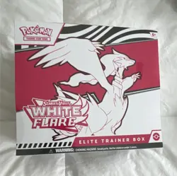 Pokemon TCG Scarlet and Violet White Flare Elite Trainer Box ETB Factory Sealed - Image 2