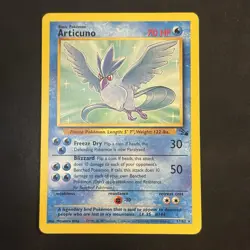 Vintage Pokemon Non-Holo Rare Articuno Fossil 17/62 Wotc 1999 - Image 1