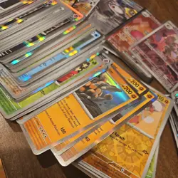 Pokemon Stellar Crown 275+Card Bulk Reverse Holo, holo , ex+ - Image 4