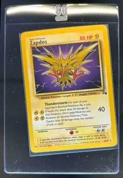 1999 Pokemon Fossil Zapdos #30/62 - Image 1
