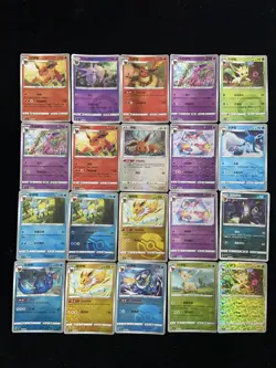 2025 Pokemon TCG S.Chinese Flareon Glaceon Master Ball Holo Lot 20 yo8 BL25 - Image 2