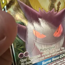 Pokemon Gengar & Mimikyu GX TAG TEAM Ultra Rare Holo 53/181 Team Up HP 240 - Image 3