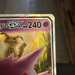 Pokemon Gengar & Mimikyu GX TAG TEAM Ultra Rare Holo 53/181 Team Up HP 240 - Image 5