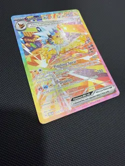 Pokemon TCG Jolteon ex Sv: Prismatic Evolutions 153/131 Holo EX 260 HP SIR - Image 2