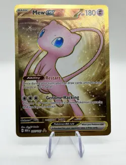 Pokemon Mew ex 205/165 Ultra Rare Full Art Holo Scarlet & Violet 151 NM/M 180HP - Image 1