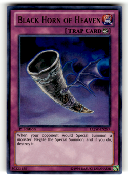 Black Horn of Heaven LCJW-EN297 1st Edition Ultra Rare Legendary Collection 4: J - Image 1