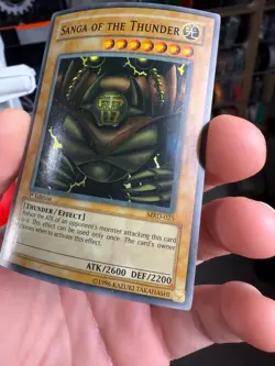 Sanga of the Thunder MRD-025 Super Rare 1st Edition Yugioh - Image 5