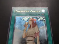 Yugioh - Forbidden Chalice RGBT-EN061 Ultimate Rare 1st Edition - Image 4