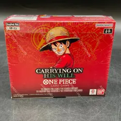 Auction #11 One Piece English OP-13 Carrying On His Will Booster Box Sealed - Image 2