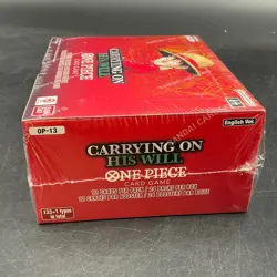 Auction #11 One Piece English OP-13 Carrying On His Will Booster Box Sealed - Image 5