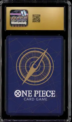 2026 One Piece OP14 The Azure Sea's Seven #108 Silver Rayleigh CGC 10 PRISTINE - Image 2
