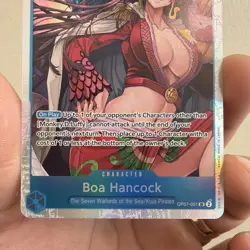 Boa Hancock OP07-051 SR ONE PIECE Tcg Card Game NM Blue - Image 3