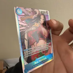 Boa Hancock OP07-051 SR ONE PIECE Tcg Card Game NM Blue - Image 4