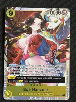 Boa Hancock SR OP14-112 The Azure Sea's Seven English One Piece TCG Super Rare - Image 1
