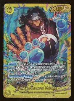 One Piece Bartholomew Kuma SEC OP12 Legacy Of The Master English OP12-119 - Image 1