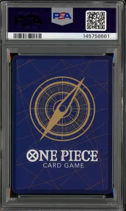 PSA 10 2025 One Piece OP13 EN Wanted Alt Art #118 Monkey D. Luffy GEM MINT - Image 2