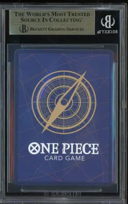 2025 One Piece OP13 EN Treasure Rare #058 Monkey D. Luffy BGS 10 PRISTINE - Image 2