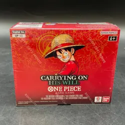 Auction #8 One Piece English OP-13 Carrying On His Will Booster Box Sealed - Image 2