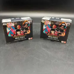 Lot of (2) One Piece OP-09 EN Asia Emperors in the New World Booster Box Sealed - Image 1