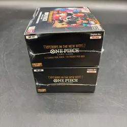 Lot of (2) One Piece OP-09 EN Asia Emperors in the New World Booster Box Sealed - Image 4