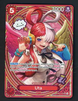 One Piece English EB03-033 Uta Special Alternate Art Super Rare - Image 1