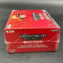 Auction #7 One Piece English OP-13 Carrying On His Will Booster Box Sealed - Image 4