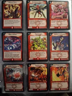 186 vintage english Duel Masters rare Cards. All Near Mint Condition no repeats - Image 2