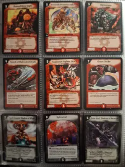 186 vintage english Duel Masters rare Cards. All Near Mint Condition no repeats - Image 4
