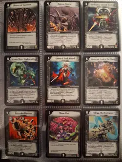 186 vintage english Duel Masters rare Cards. All Near Mint Condition no repeats - Image 5