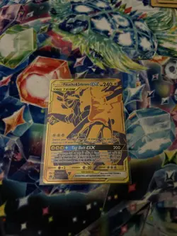 Pokemon TCG Pikachu & Zekrom GX SM248 Holo Promo Card - Image 1