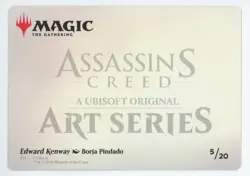 Edward Kenway - 5/20 - Assassin's Creed - MTG Art Series Card - Image 2
