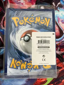 2020 Pokemon SNORLAX VMAX #142/202 Sword & Shield Jumbo Card Holo English - Image 2