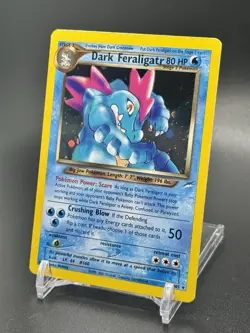Dark Feraligatr 5/105 Neo Destiny Holo Rare Pokemon Card Unlimited WOTC LP 2002 - Image 2