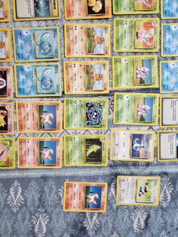 100 Cards Base Set Only Card Lot Common Uncommon WOTC Vintage LP MOstly - Image 5