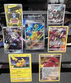 💥Nice MODERN| Pokemon Card Lot| IR’s| Sealed| Full Art| | NM| Promo| Pikachu 💥 - Image 1