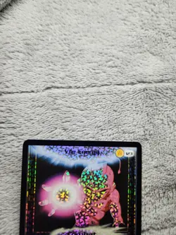 Vile Energy #123 Foil TCG Dragon Ball Z Ccg Card Unlimited Rare Kid Buu EXTRA - Image 2