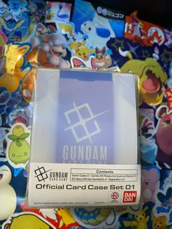 Gundam Card Game - Official Card Case Set 01 -Ex Ressource Ex Base Lacus-English - Image 1
