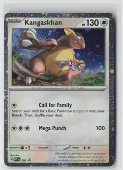 Pokemon Kangaskhan #202 SV: Scarlet & Violet Promo Cards Near Mint or Better - Image 1