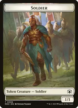 Insect // Soldier Double-Sided Token - MTG Cards Shop - Image 2