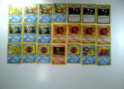 Pokemon TCG 21 Card Lot FOSSIL OTHERS Psyduck, Omastar, Tentacruel NM-MP - Image 1
