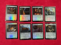 Artifact Foil Lot- Marvel’s Spider-Man SPM MTG Magic The Gathering 8 Cards - Image 1