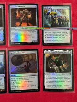 Artifact Foil Lot- Marvel’s Spider-Man SPM MTG Magic The Gathering 8 Cards - Image 3
