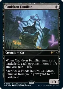 1 x Cauldron Familiar (Game Day & Store Championship Promo) - Unique & Misc. Pro - Image 1