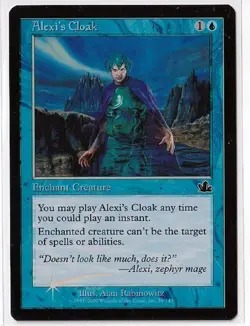 Alexi's Cloak - FOIL LP Prophecy MTG - - Image 1