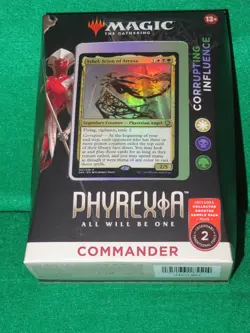 MTG PHYREXIA ALL WILL BE ONE CORRUPTING INFLUENCE COMMANDER DECK NEW SEALED - Image 1
