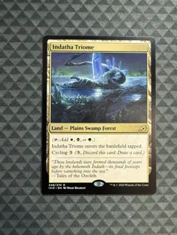 MTG Indatha Triome #248/274 Rare Ikoria: Lair of Behemoths (IKO) - Image 1