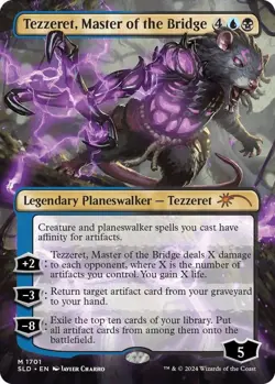 MTG Tezzeret Master of the Bridge Normal NM Secret Lair Drop Series Magic 1701 - Image 1