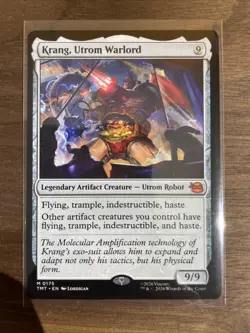Krang, Utrom Warlord Mythic MTG Ninja Turtles M0175 Nm - Image 1