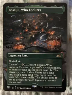 MTG Magic The Gathering Boseiju, Who Endures *NP - Image 1